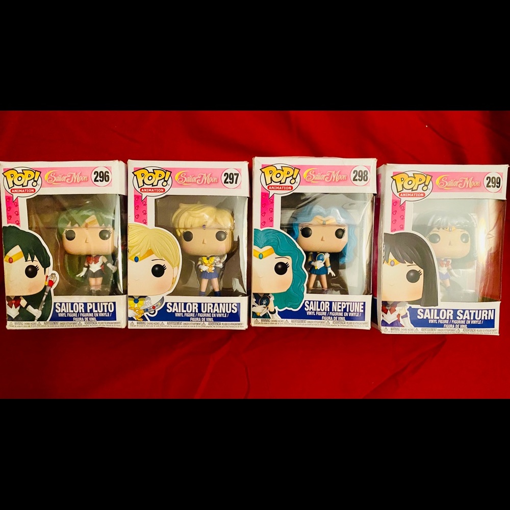 Sailor Moon Funko pops